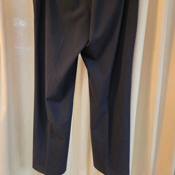 Briggs Black Stretch Polyester Dress Pants - Picture 5 of 15